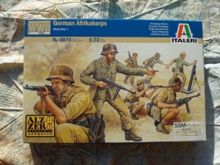 Italeri 6076  German Afrikakorps WO2